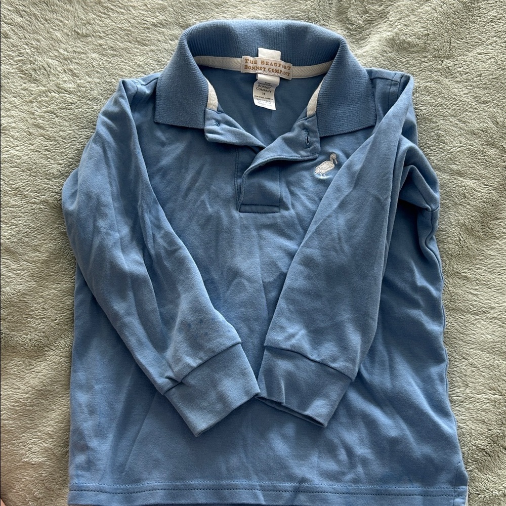 TBBC Boys Blue Polo Shirt